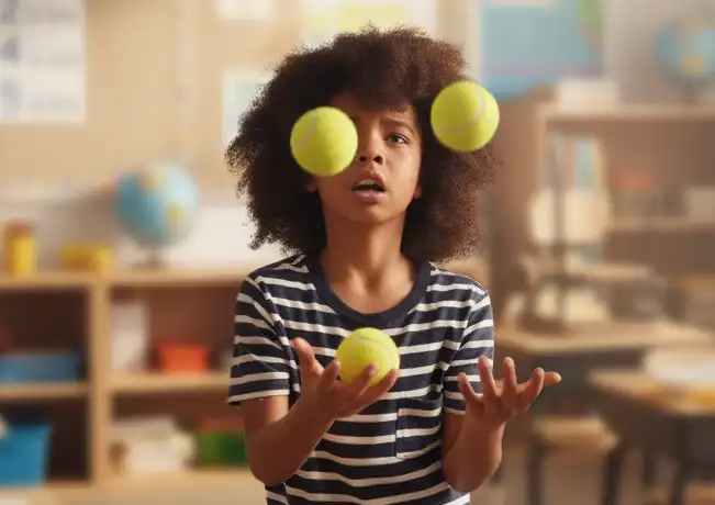 boy juggling